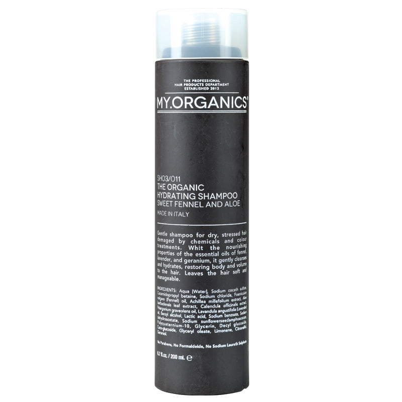 My Organics Hydrating Shampoo With Sweet Fennel & Aloe 250ml Online Only