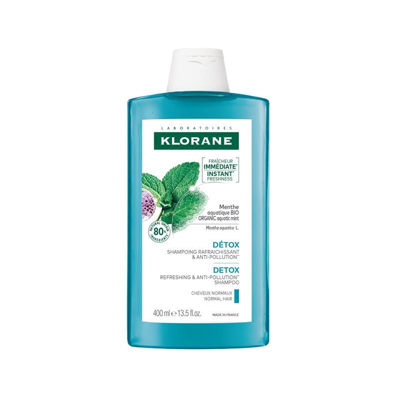 Klorane Detox Shampoo Organic Mint 400ml