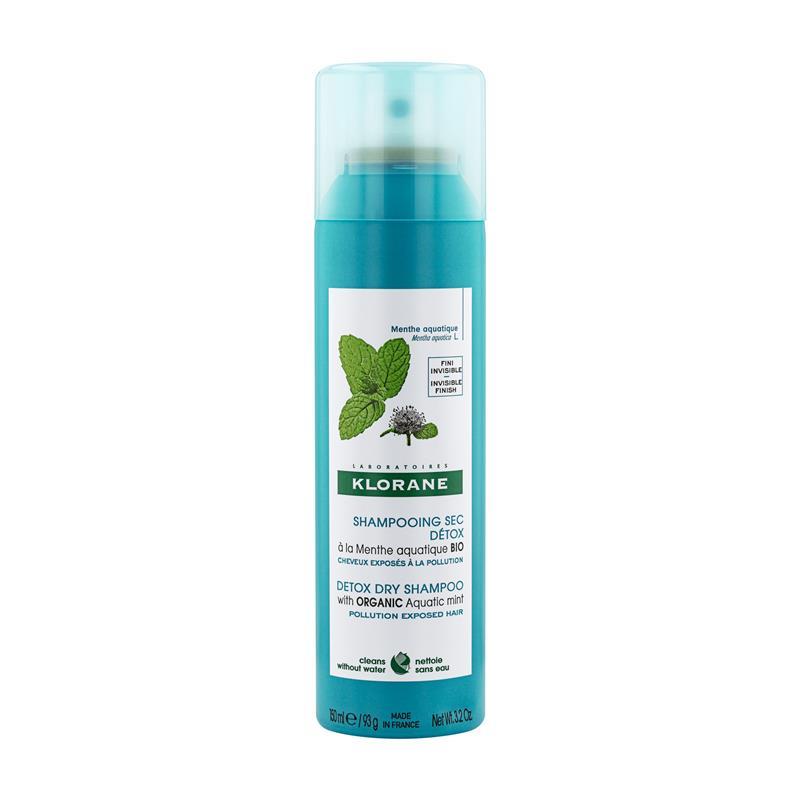 Klorane Dry Shampoo Detox With Aquatic Mint 150ml