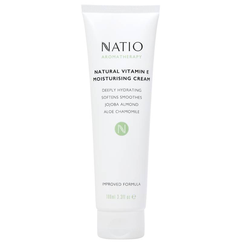 Natio Natural Vitamin E Moisturising Cream 100ml Online Only