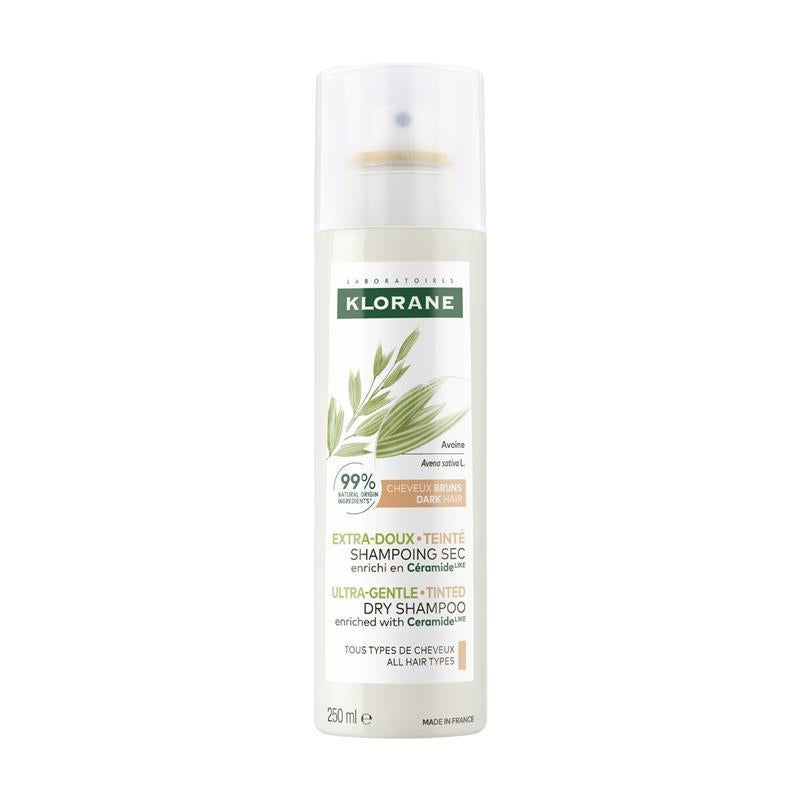 Klorane Dry Shampoo With Oat & Ceramide Dark Hair 150ml