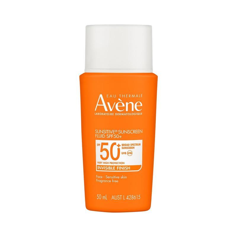 Avene Sunsitive Sunscreen SPF 50+ Fluid 50ml