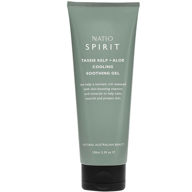 Natio Spirit Tassie Kelp + Aloe Cooling Soothing Gel 100ml Online Only