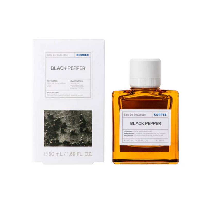 Korres Black Pepper Eau De Toilette 50ml