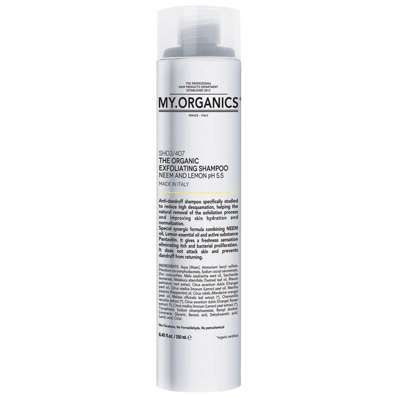 My Organics Exfoliating Shampoo With Neem & Lemon 250ml Online Only