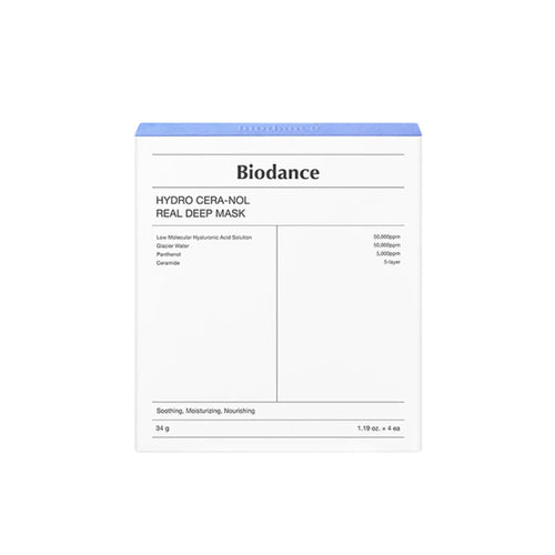 Biodance Hydro Cera-Nol Real Deep Mask 4 Pack