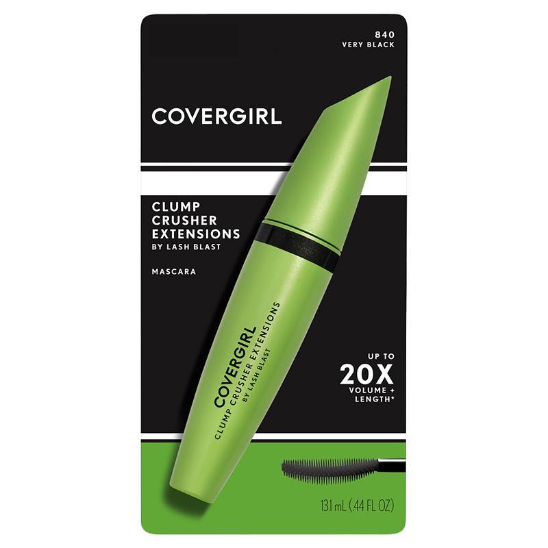 Covergirl Lashblast Water Resistant Clump Crusher Mascara Very Black 840