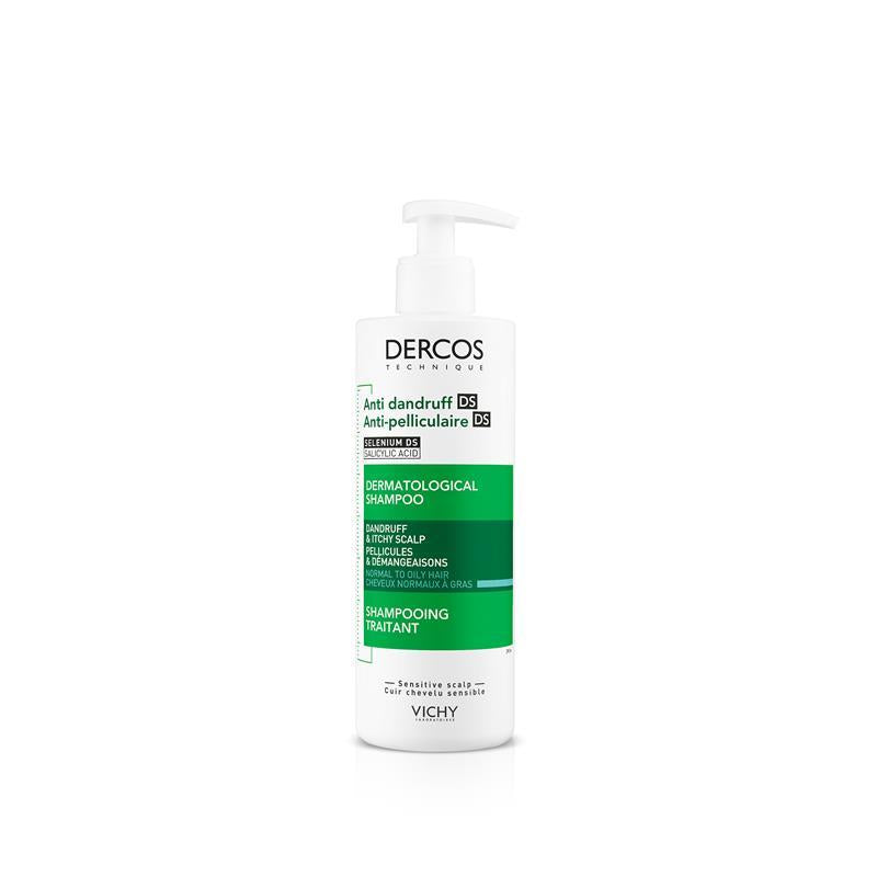 Vichy Dercos Anti-Dandruff DS Shampoo For Normal To Oily Hair 390ml