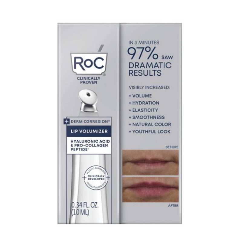 RoC Hyaluronic Acid & Collagen Lip Volumiser 10ml