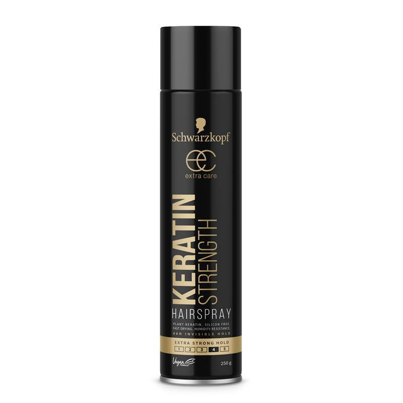 Schwarzkopf Extra Care Keratin Strength Hairspray 250g