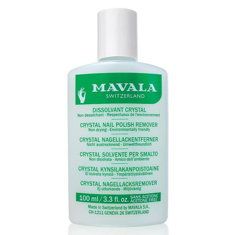 Mavala Biodegradable Nail Polish Remover Crystal Without Acetone 100ml