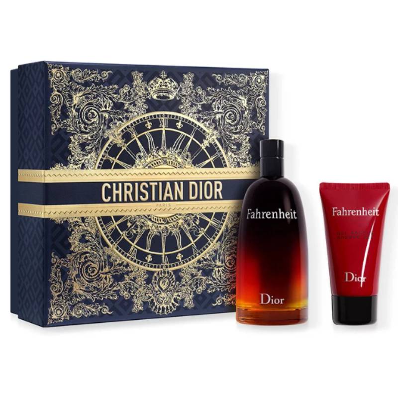 Christian Dior Fahrenheit Eau De Toilette 100ml 2 Piece Set