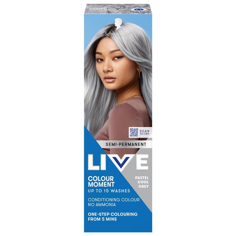 Schwarzkopf Live Colour Pastel Cool Grey 75ml