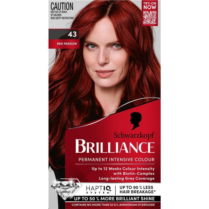 Schwarzkopf Brilliance 43 Red Passion