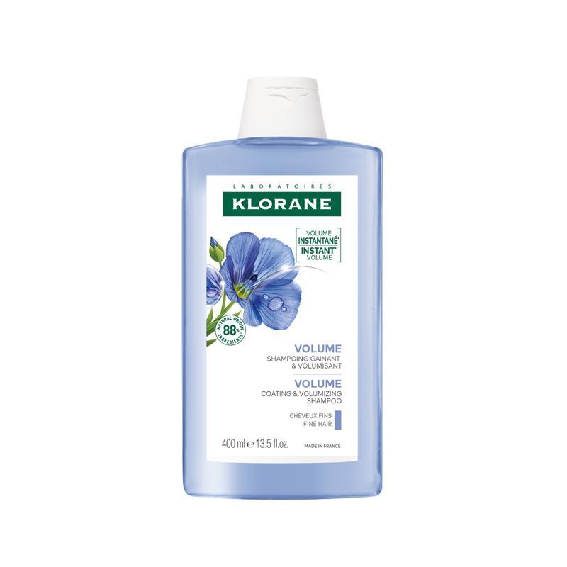 Klorane Shampoo With Organic Flax 400ml