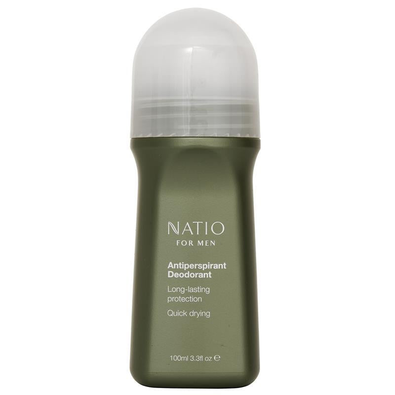 Natio For Men Antiperspirant Roll On Deodorant 100ml Online Only