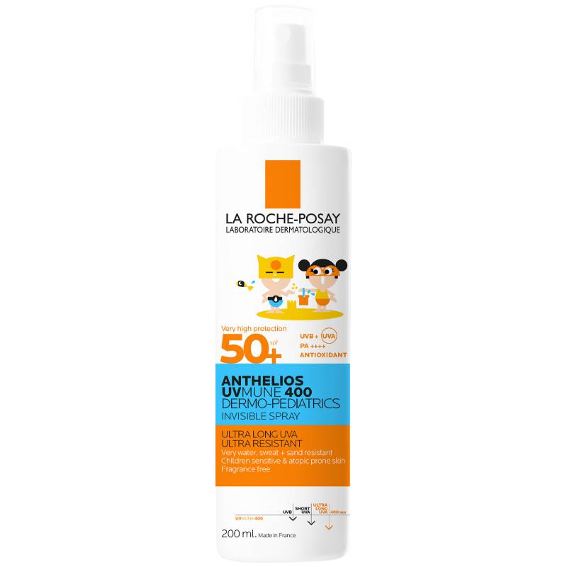 La Roche Posay Anthelios UVmune 400 Dermo-Pediatrics Invisible Spray SPF50+ Sunscreen 200ml