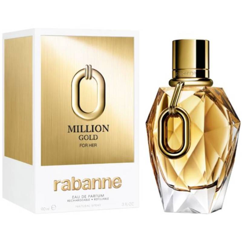 Paco Rabanne Million Gold For Her Eau De Parfum 90ml