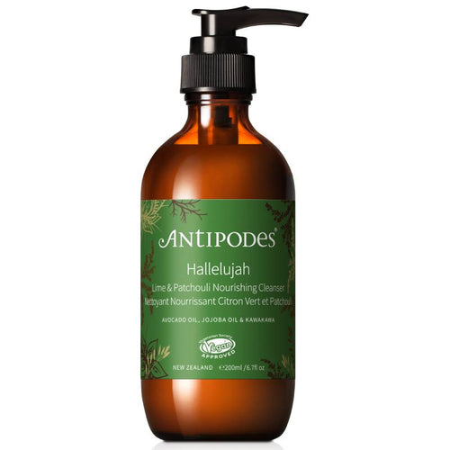 Antipodes Hallelujah Lime & Patchouli Facial Cleanser 200ml