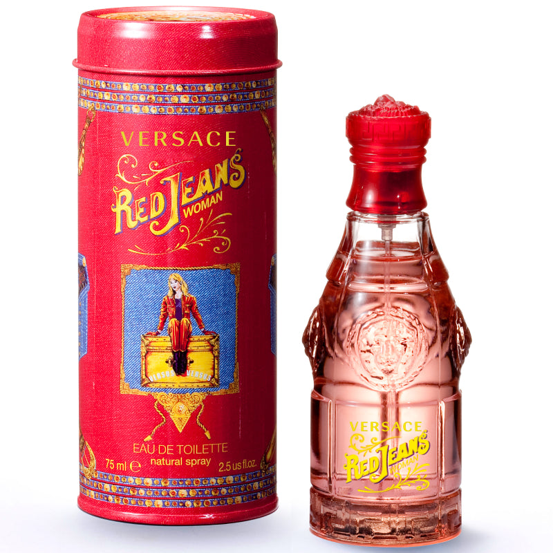 Versace Red Jeans Woman Eau De Toilette 75ml