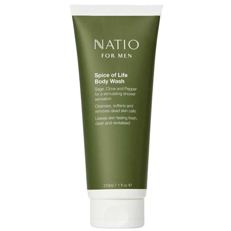 Natio For Men Spice Of Life Body Wash Online Only
