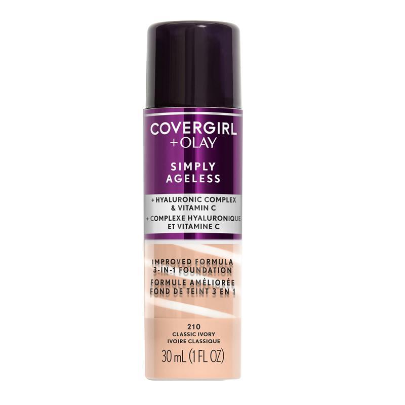 Covergirl + Olay Simply Ageless 3-In-1 Liquid Foundation Classic Ivory