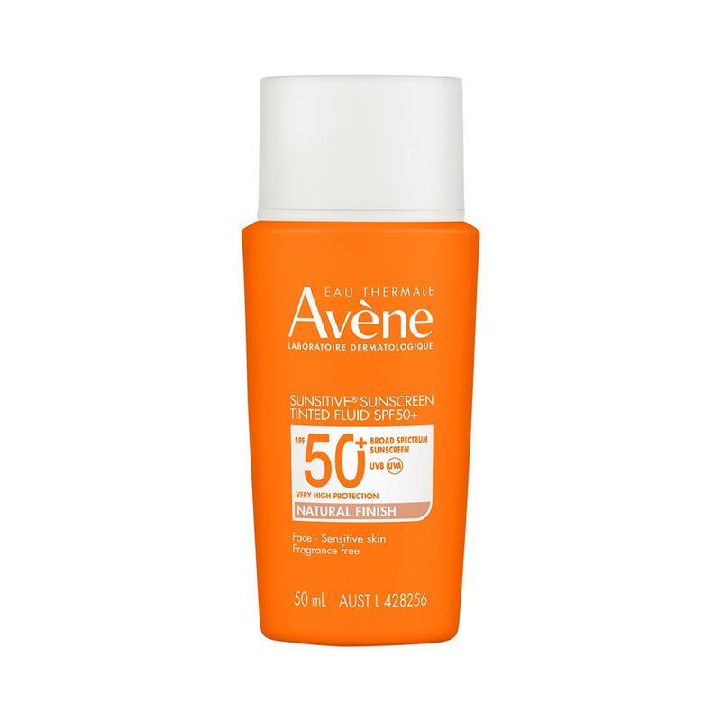 Avene Sunsitive Sunscreen SPF 50+ Tinted Fluid 50ml