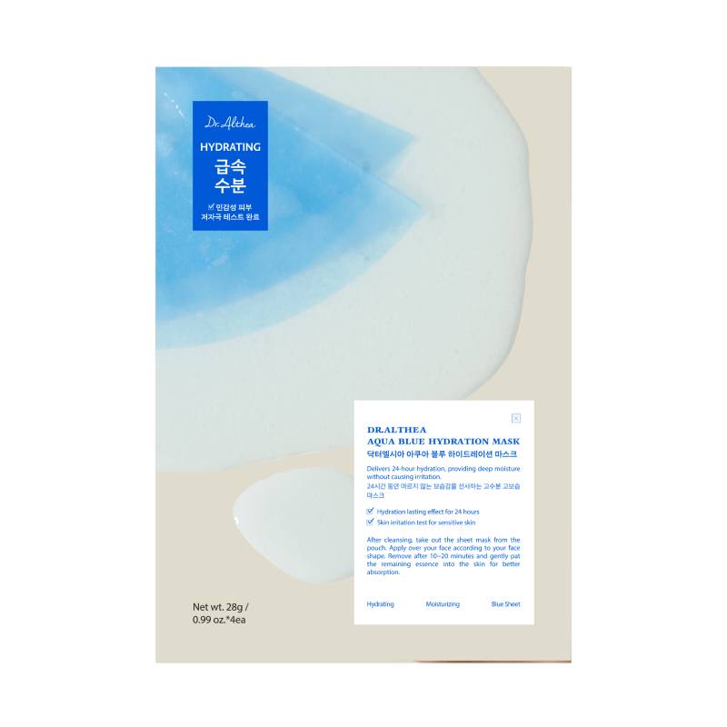 Dr. Althea Aqua Blue Hydration Mask 4 Pack